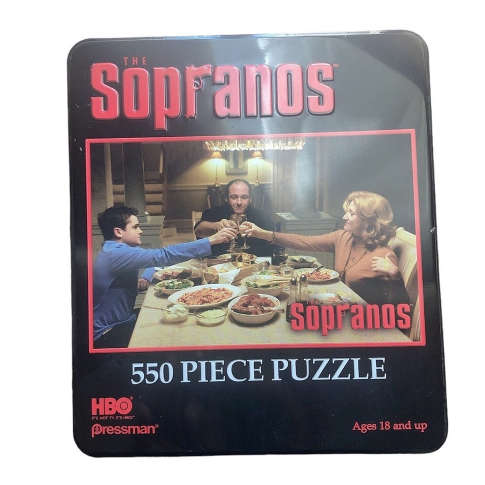 The Sopranos HBO Jigsaw Puzzle 550 Pieces Dinner Scene